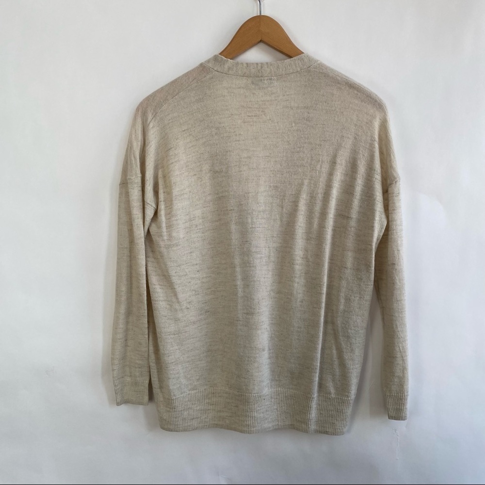 Madewell Tan Button Down Lightweight Cardigan - Picture 5 of 5